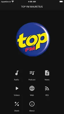 Top Fm Mauritius android App screenshot 3